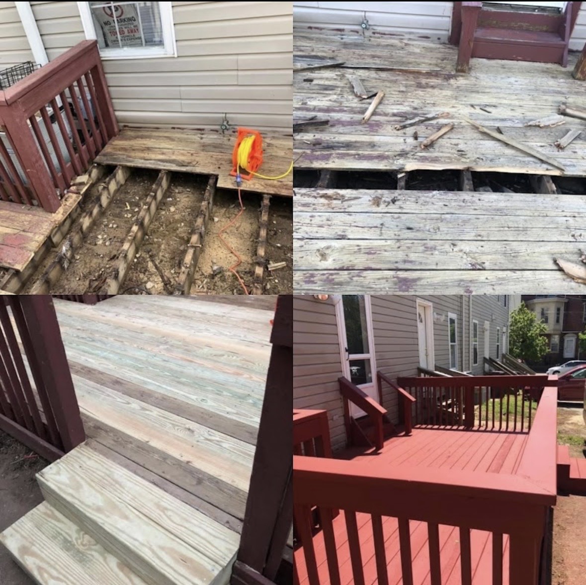 Deck before